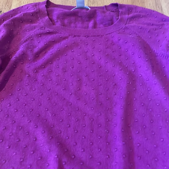 Berry pink lightweight sweater - Picture 2 of 3